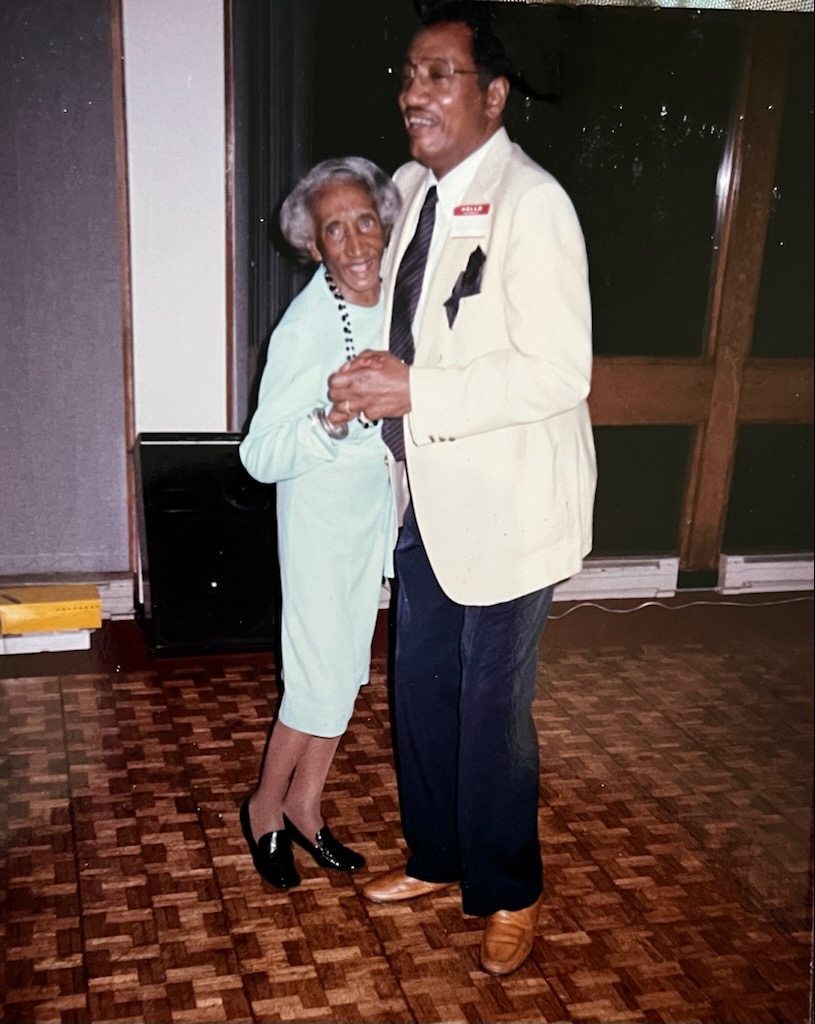 Lucille Holt and Buddy Walton